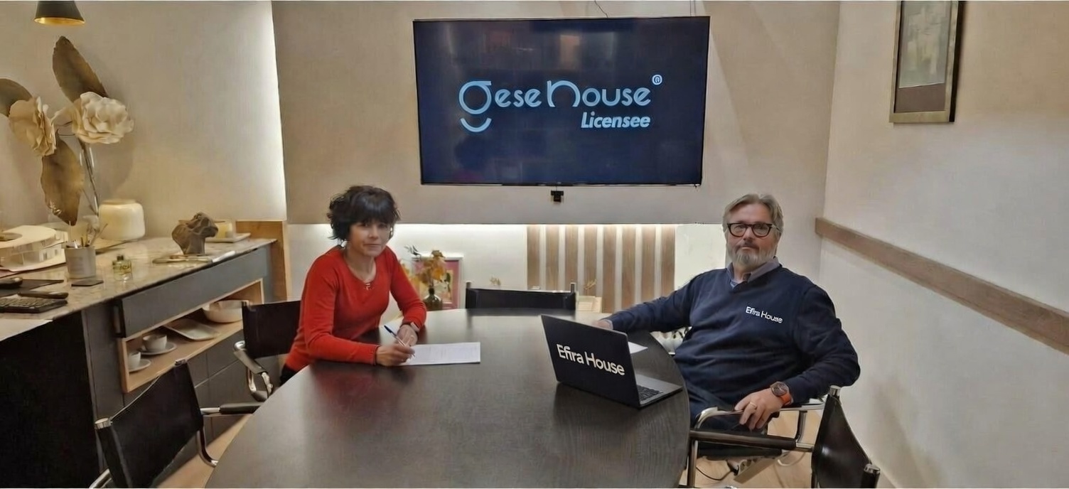 Firma Efira House como GeseHouse Licensee